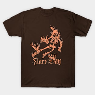Flare Day Shirt, Chronic Pain shirt, Skeleton Multiple Sclerosis CRPS Ehlers Danlos Syndrome EDS Lupus MS Spoonie T-Shirt